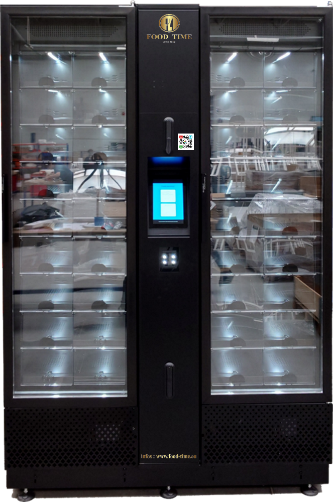 Visuel Locker "FOOD TIME" by IZIII, armoire frigo connecté smart intelligent sécurisé