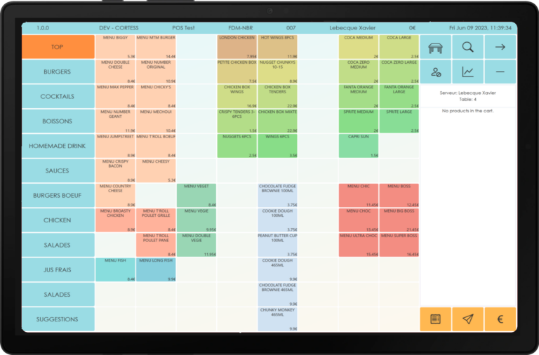 Visuel caisse sur tablette 2